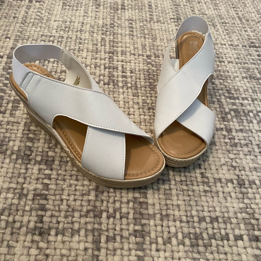 Summer wedge sandal